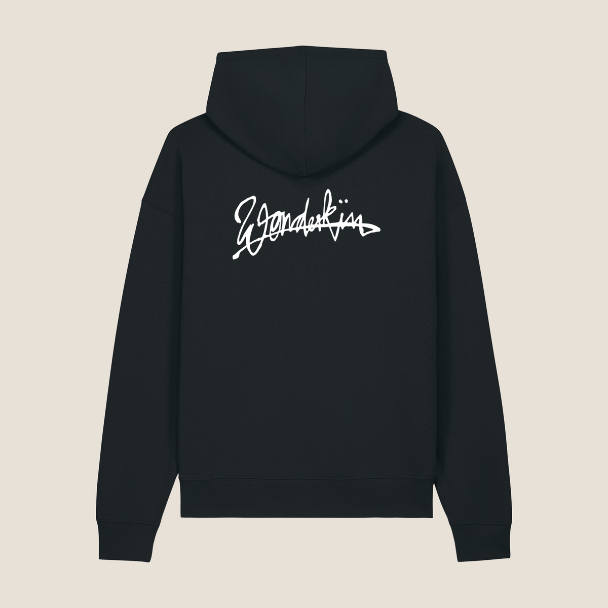 THE POP SIGNATURE HOODIE 280 // black & white