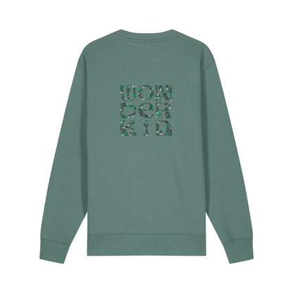 THE POP SWEATSHIRT 350 // green & the jungle