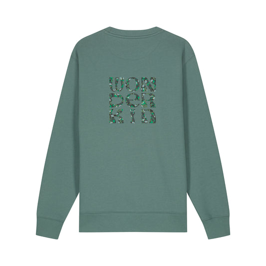 THE POP SWEATSHIRT 350 // green & the jungle