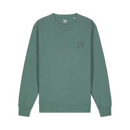 THE POP SWEATSHIRT 350 // green & the jungle