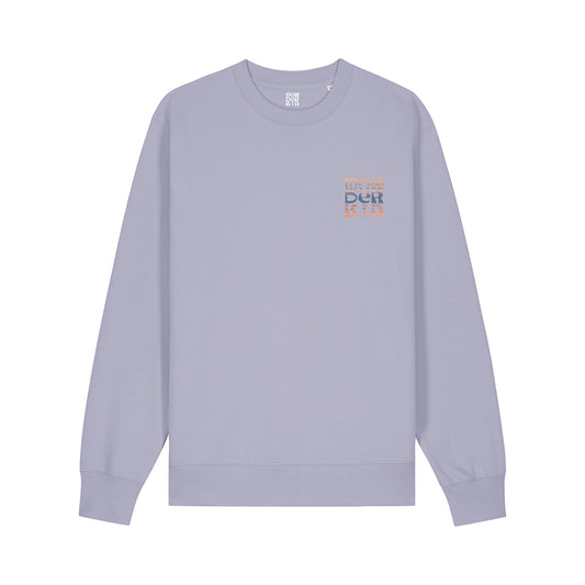 THE POP SWEATSHIRT 350 // lavender & the balance