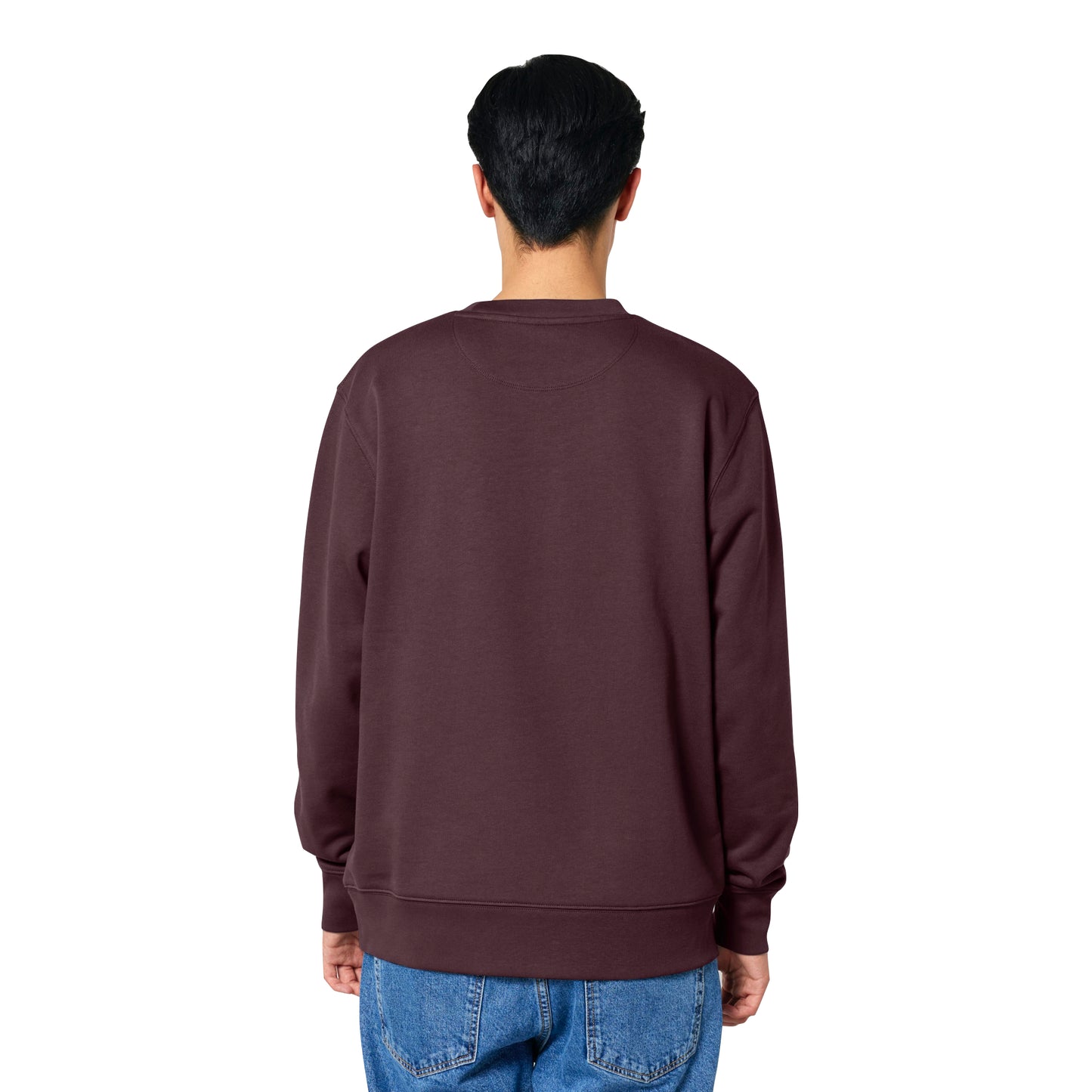 THE POP SWEATSHIRT 350 // eggplant & pink