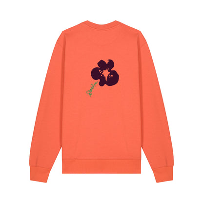 THE POP SWEATSHIRT 350 // orange & black