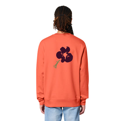 THE POP SWEATSHIRT 350 // orange & black