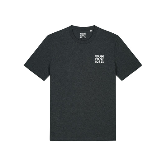 THE POP TEE 180  // dark heather grey