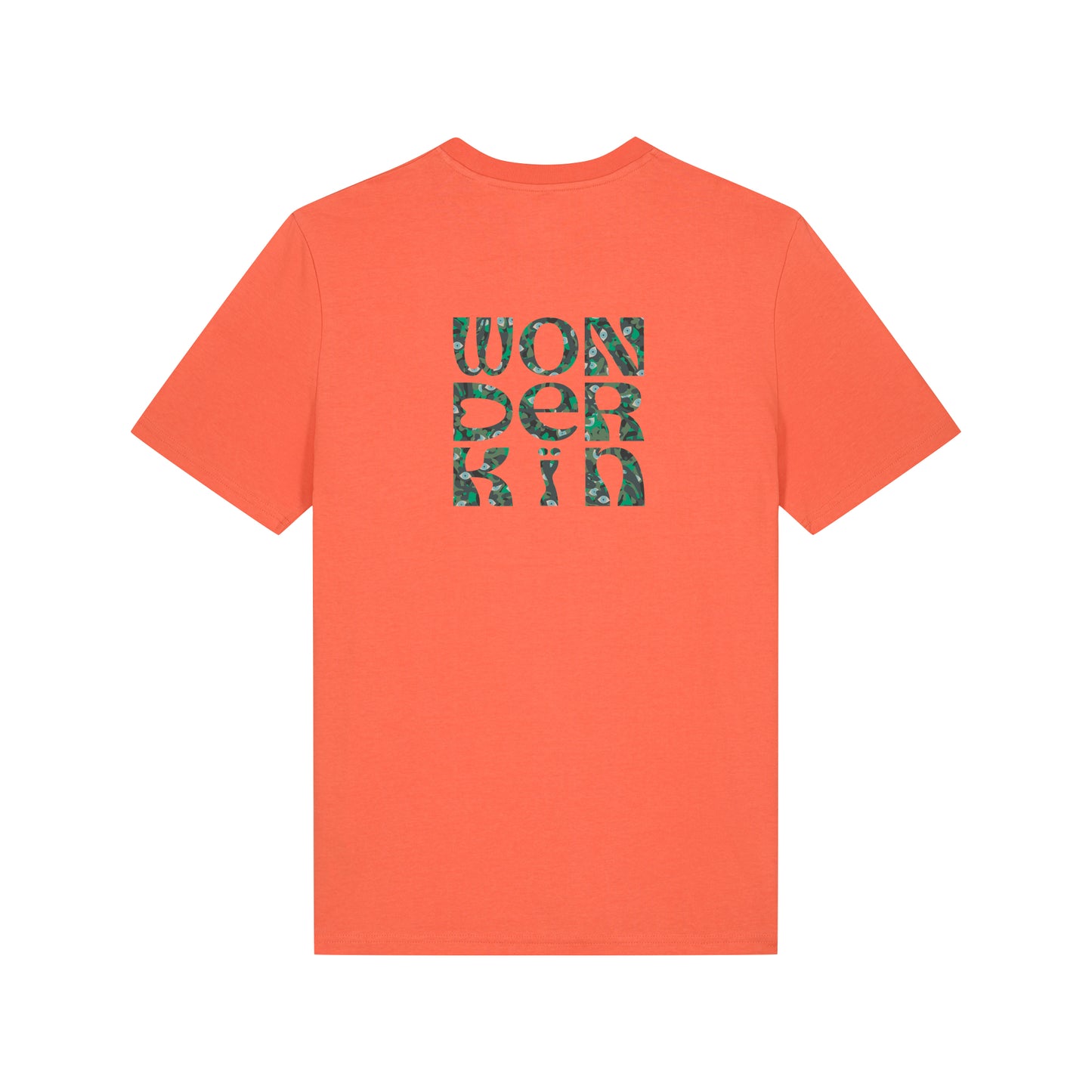 THE POP TEE 180  // orange with the jungle