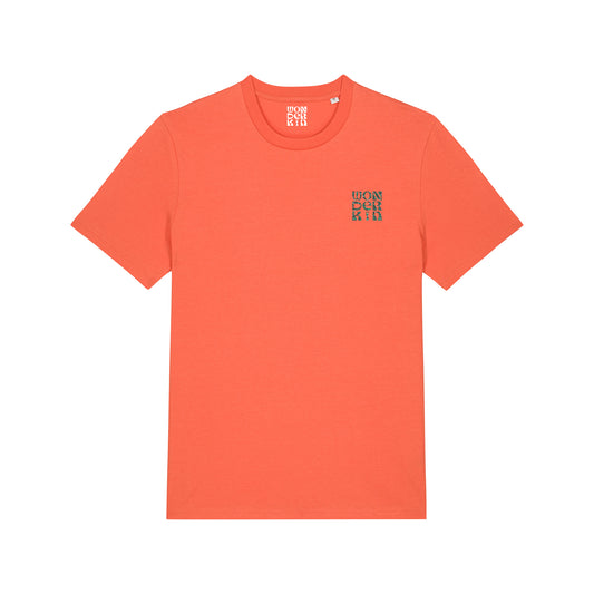 THE POP TEE 180  // orange with the jungle