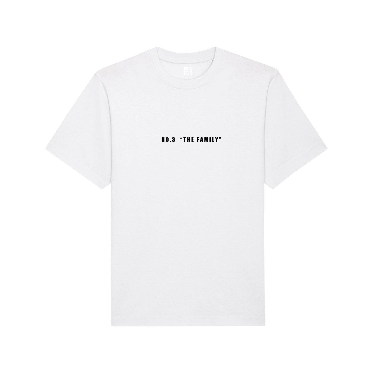 THE POP TEE 240  // white with the family artwork