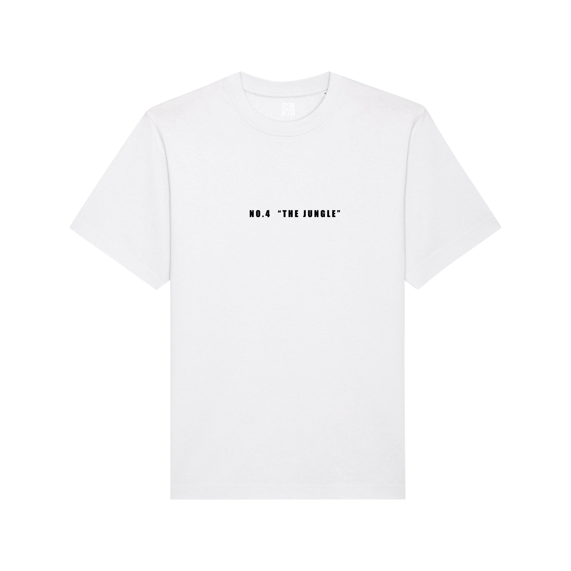 THE POP TEE 240  // white with the Jungle artwork