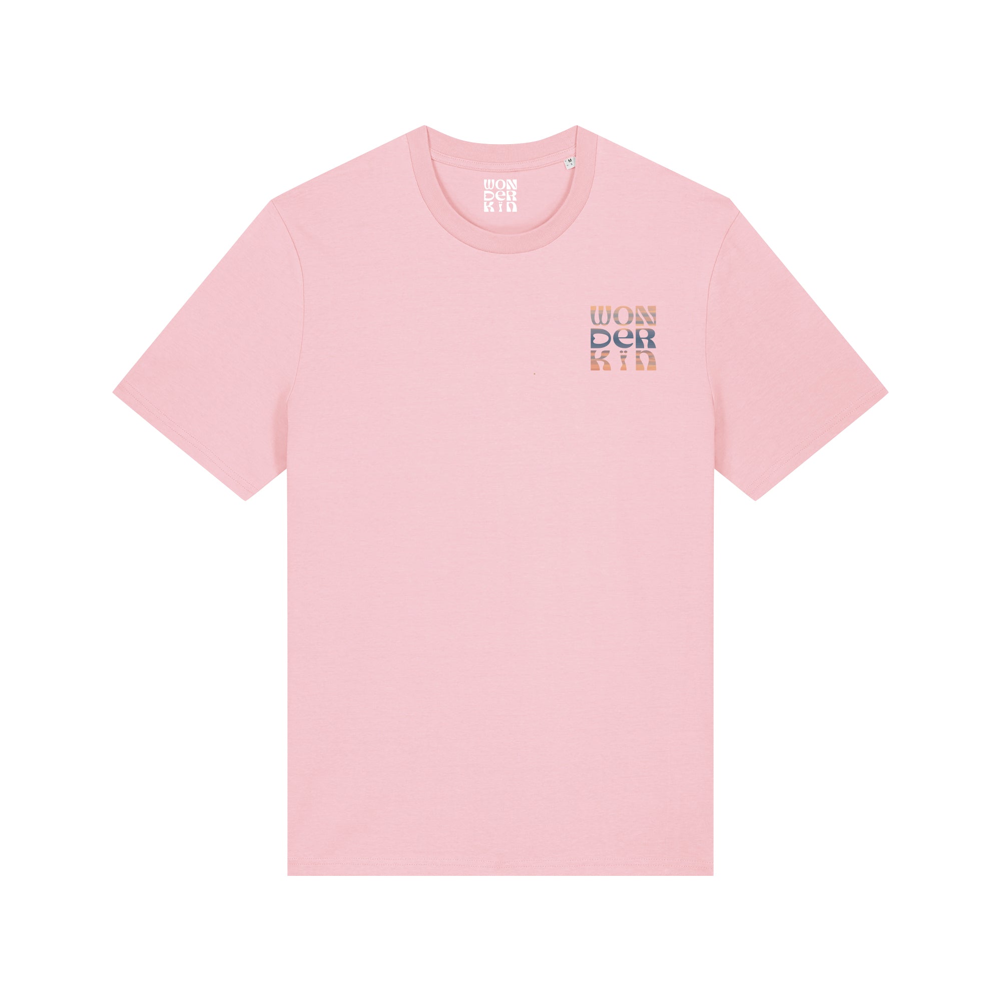 THE POP TEE 180  // light pink with the balance artwork