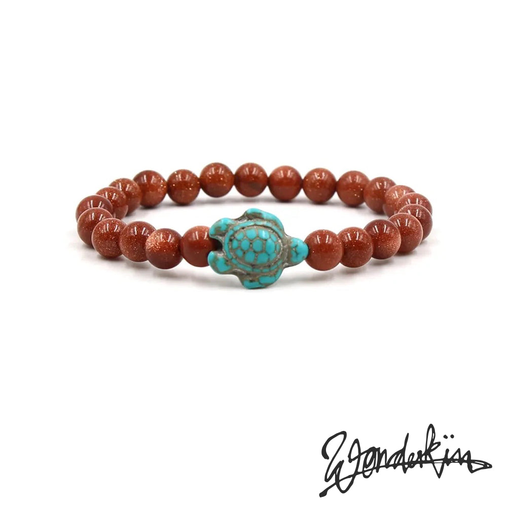 THE POP TURTLE BRACELET // brownish