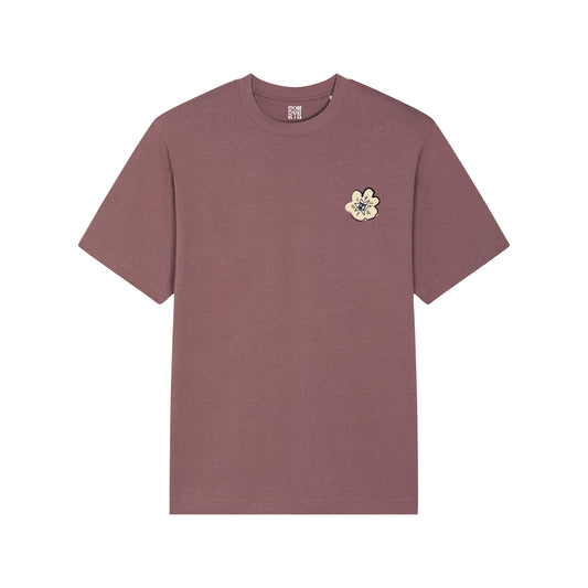 THE POWER POP TEE 180 // mauve powder