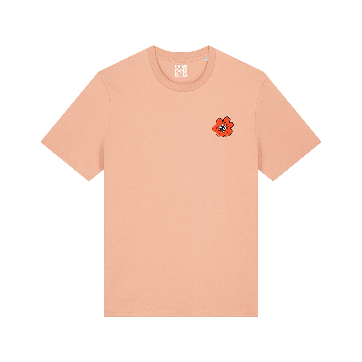 THE POWER POP TEE 180 // peach orange