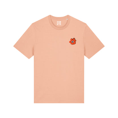 THE POWER POP TEE 180 // peach orange