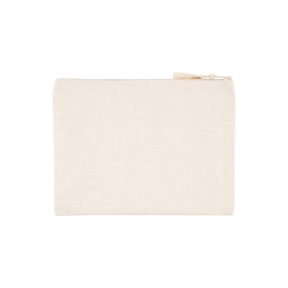 THE POWER POP ZIP POUCH // off white black