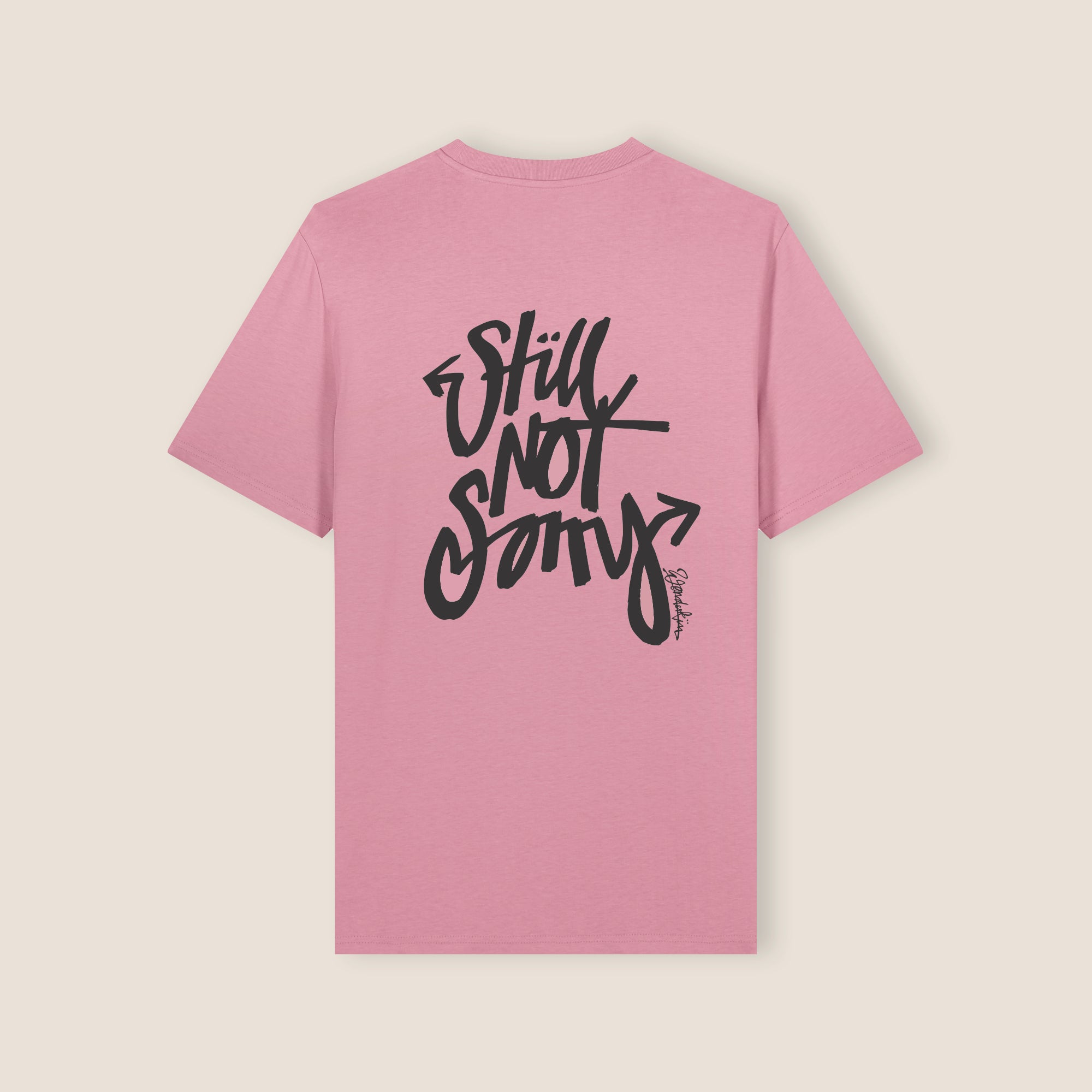 THE POP STILL TEE 180 // lilac dream & faded black