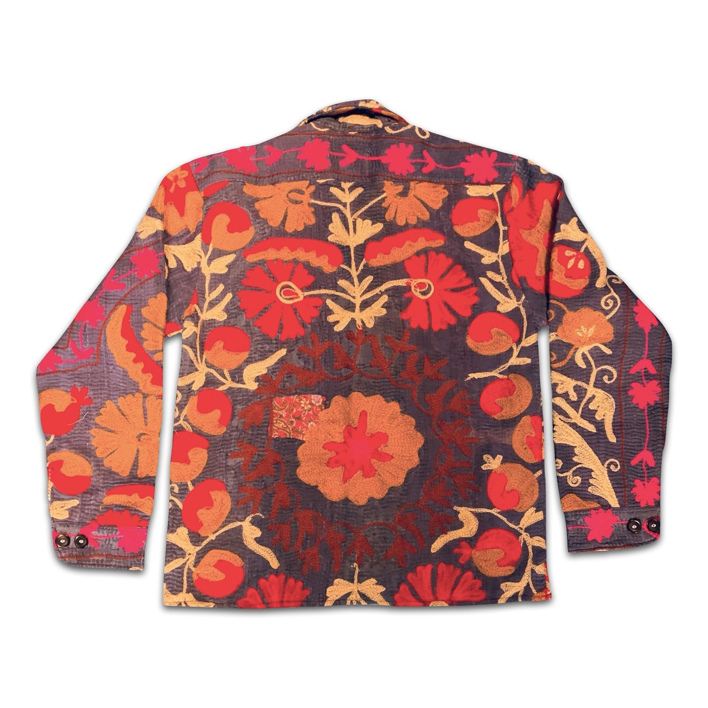 THE LONG SUZANI CHORE JACKET // #181