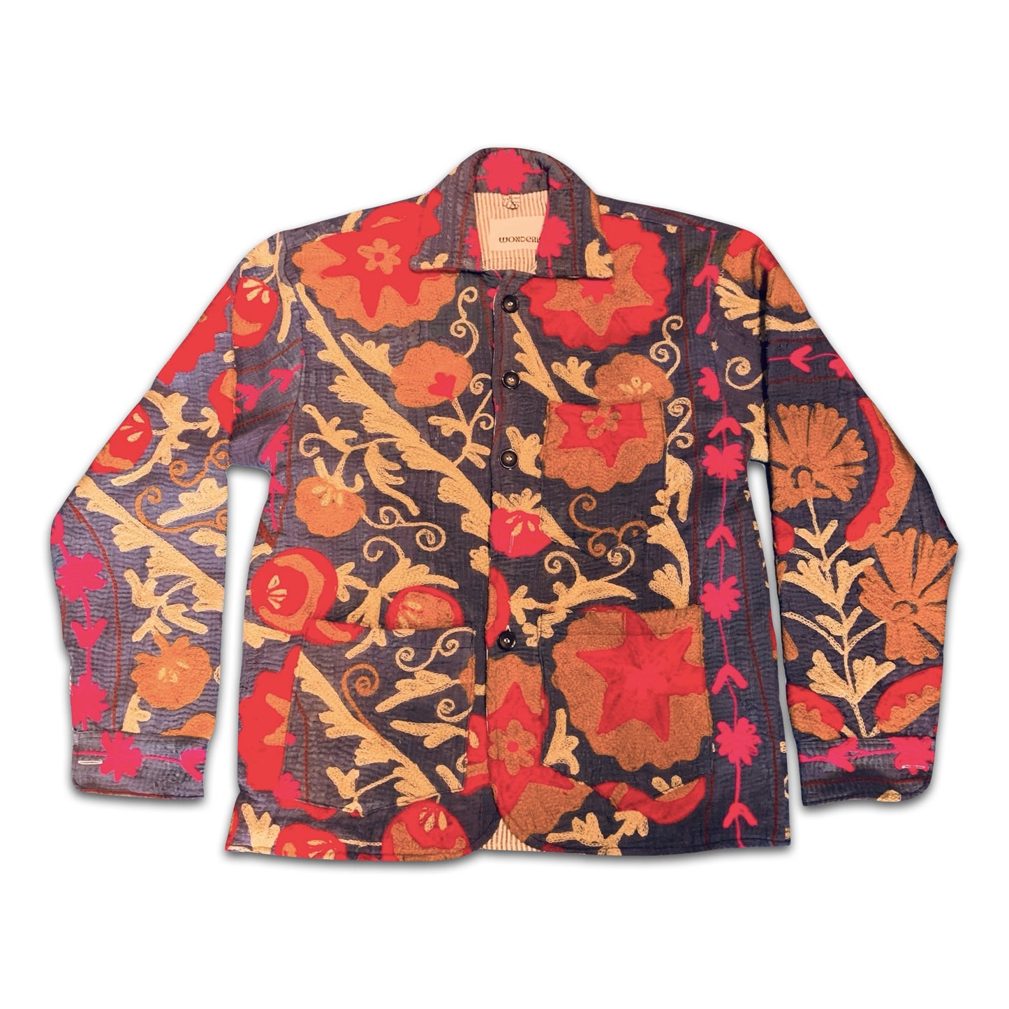 THE LONG SUZANI CHORE JACKET // #181