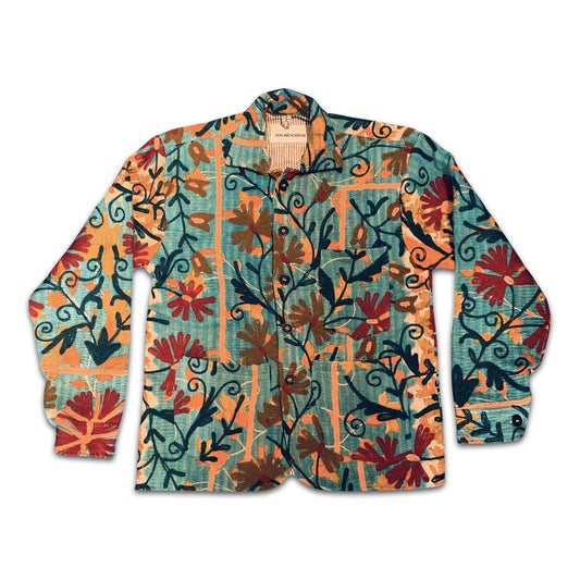 THE LONG SUZANI CHORE JACKET // #188