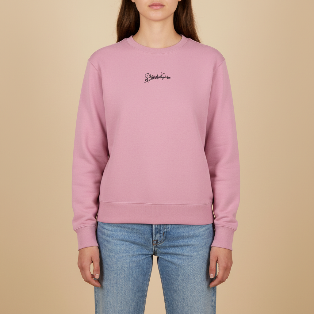THE BLSNS CREWNECK 350 // liliac dream & faded black