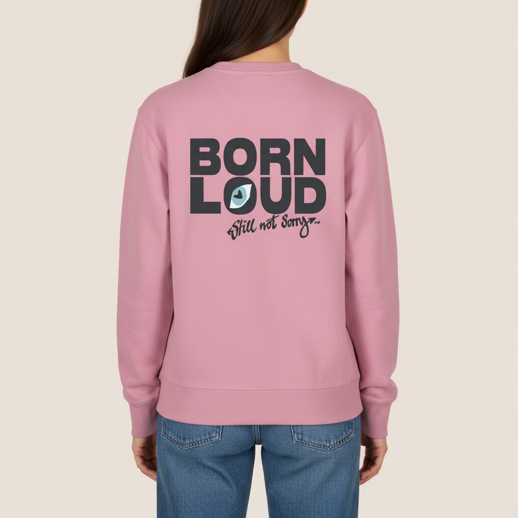 THE BLSNS CREWNECK 350 // liliac dream & faded black