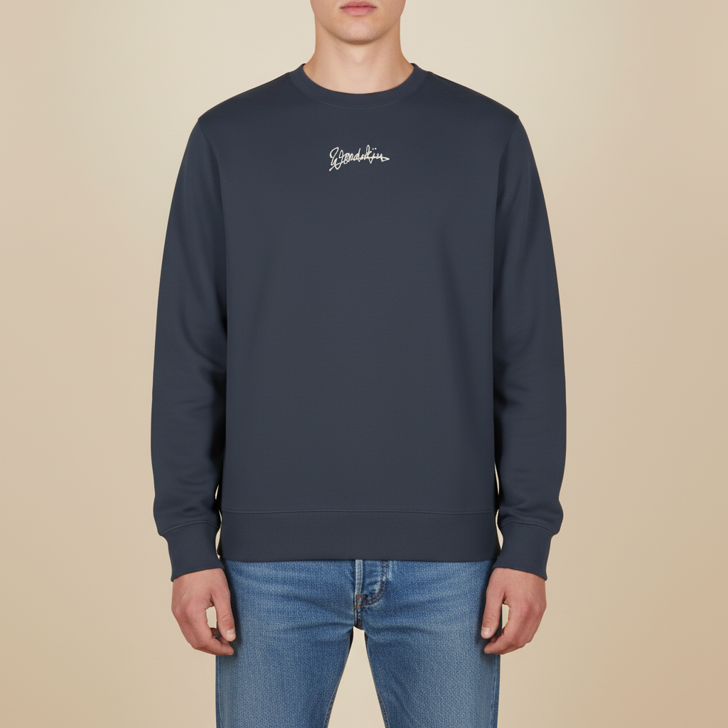 THE BLSNS CREWNECK 350 // india ink & off white