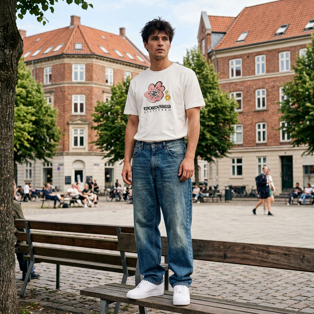 THE POWER POP TEE 180 // off white & pink yellow black