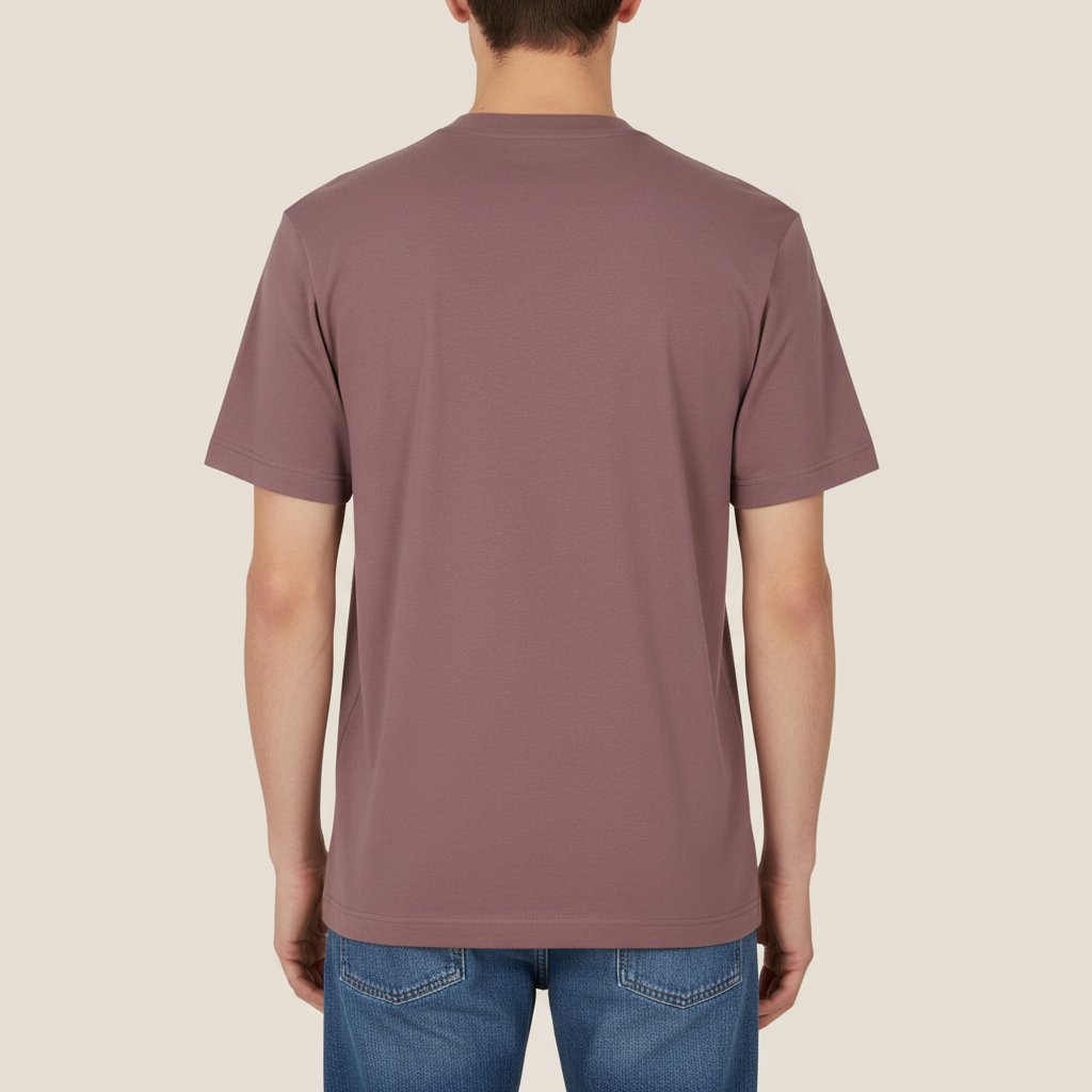 THE POWER POP TEE 180 // mauve powder