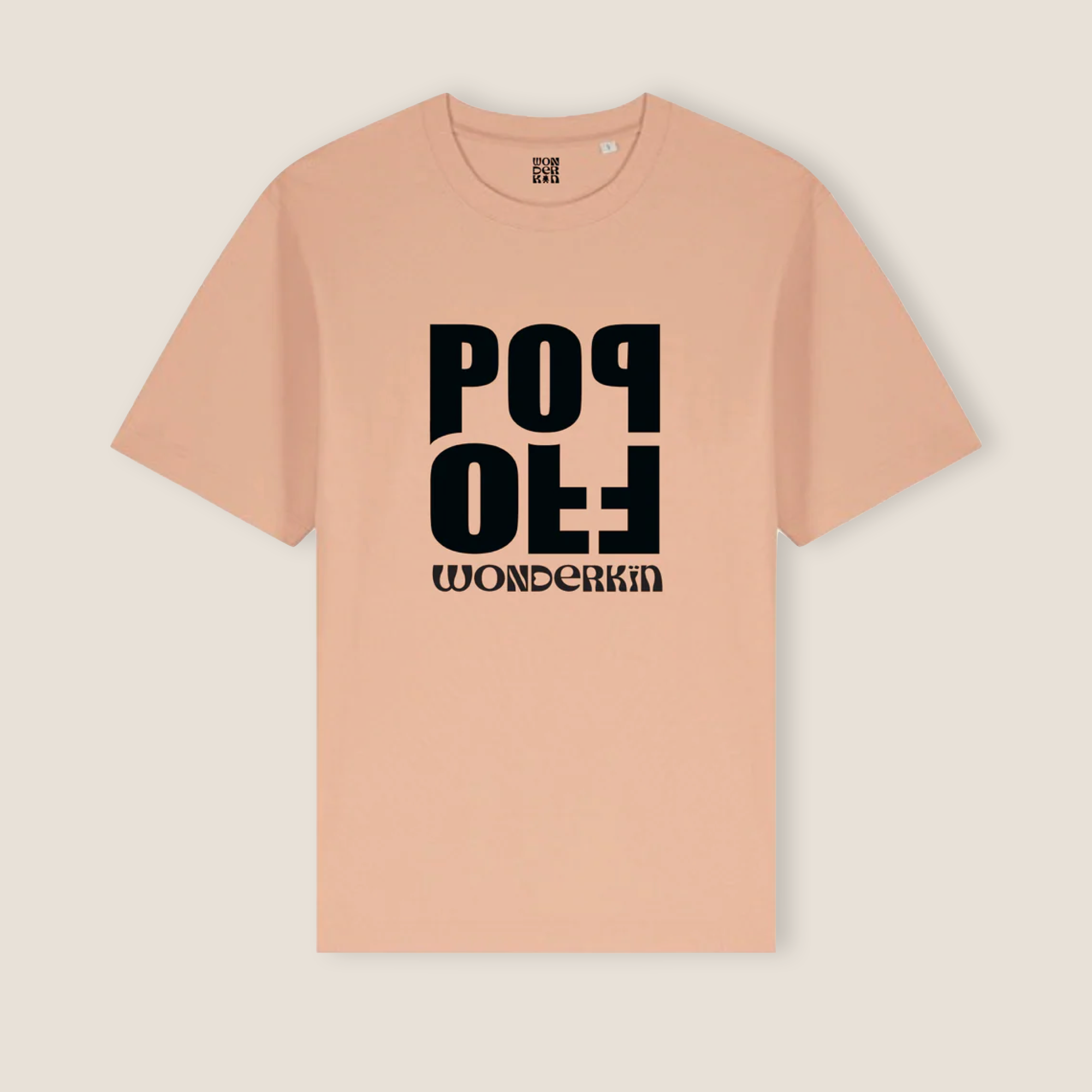 THE POP OFF WONDERKIN TEE // fraiche peche