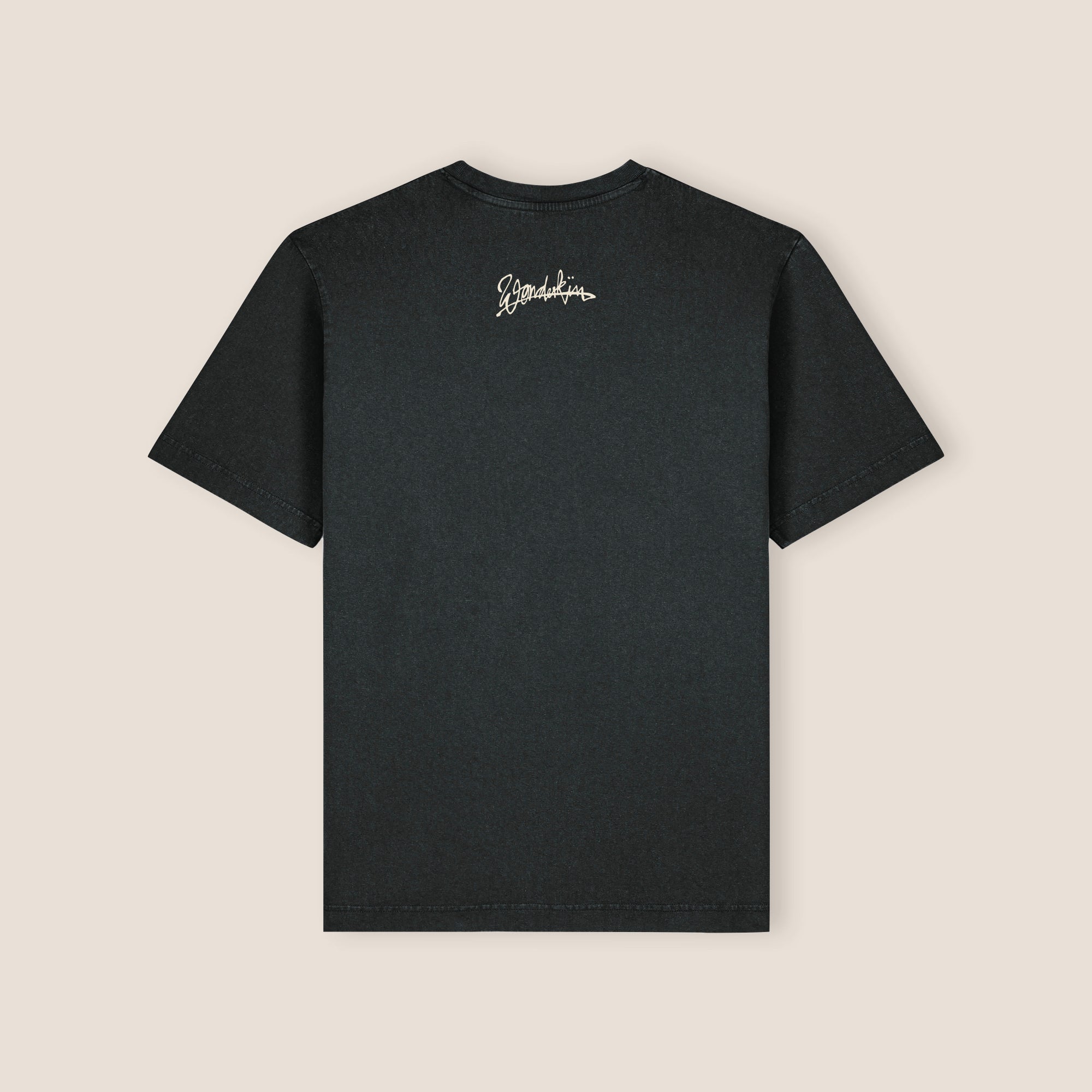 THE BORN LOUD.STILL NOT SORRY TEE 240 // black rock & beige