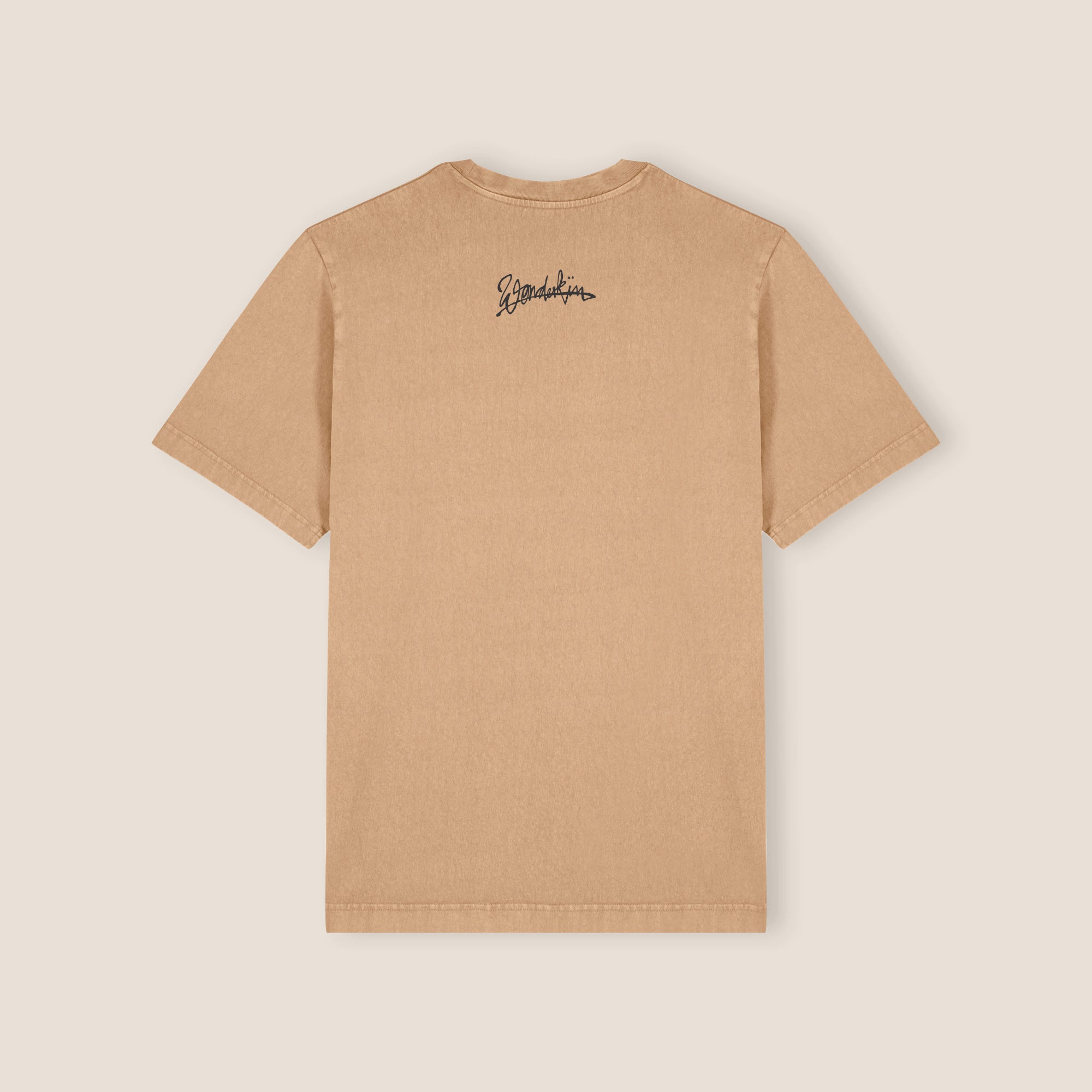 THE BORN LOUD.STILL NOT SORRY TEE 240 // latte & faded black