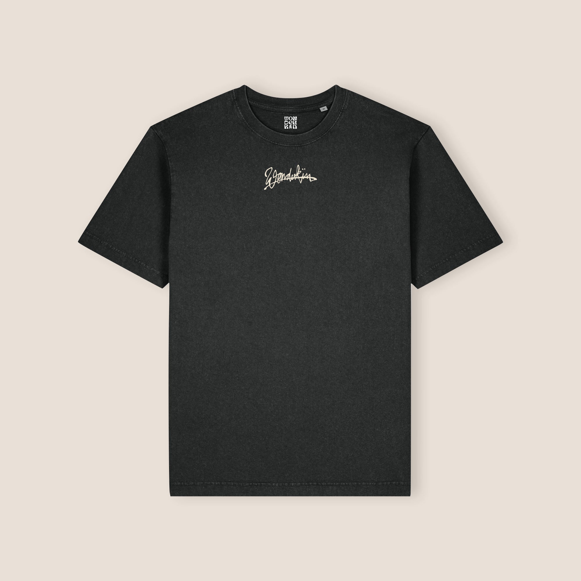 THE SIGNATURE LOUD TEE 240 // black rock & beige