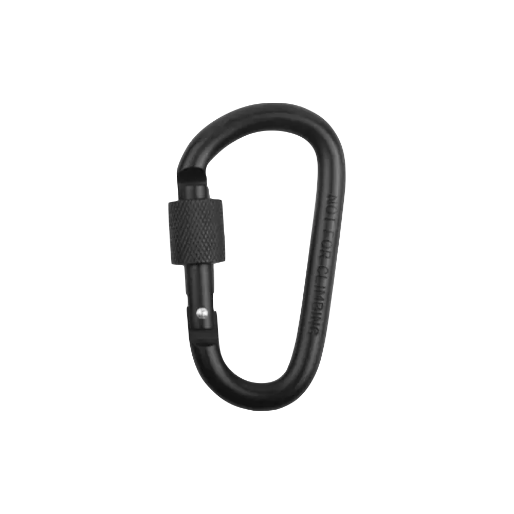 THE CARABINER // black/black