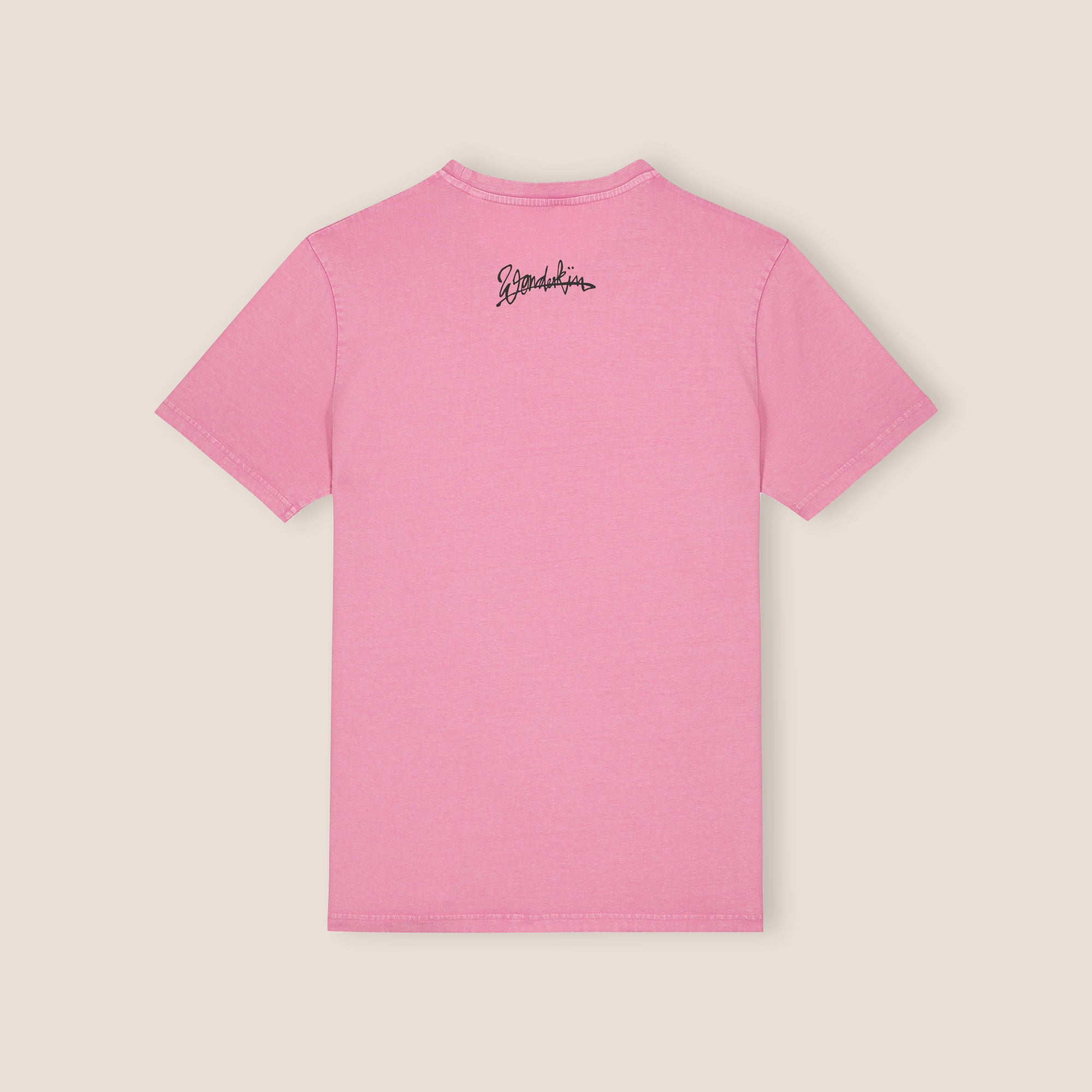 The HANDS ON TEE 155 // pink & black