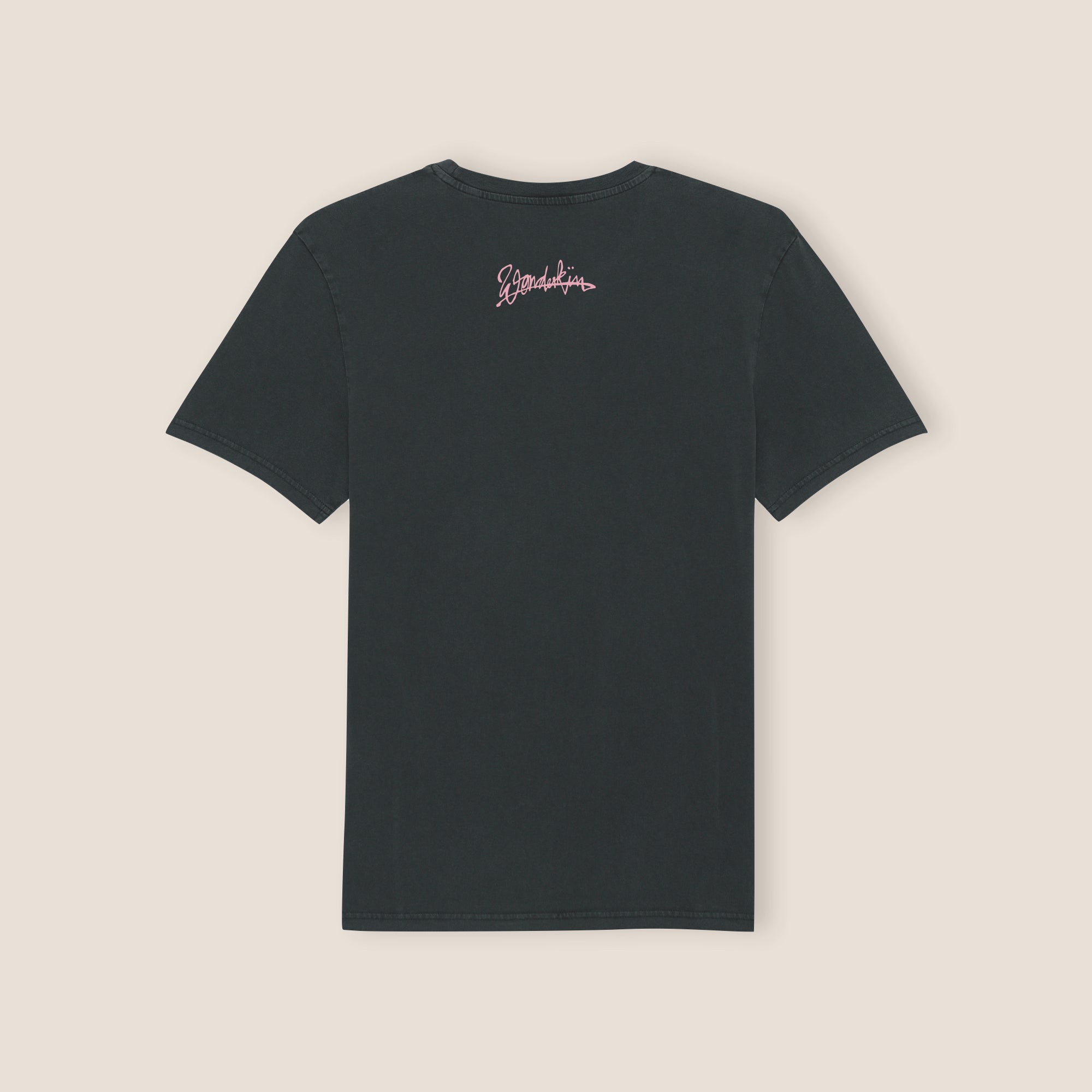 The HANDS ON TEE 155 // black & pink