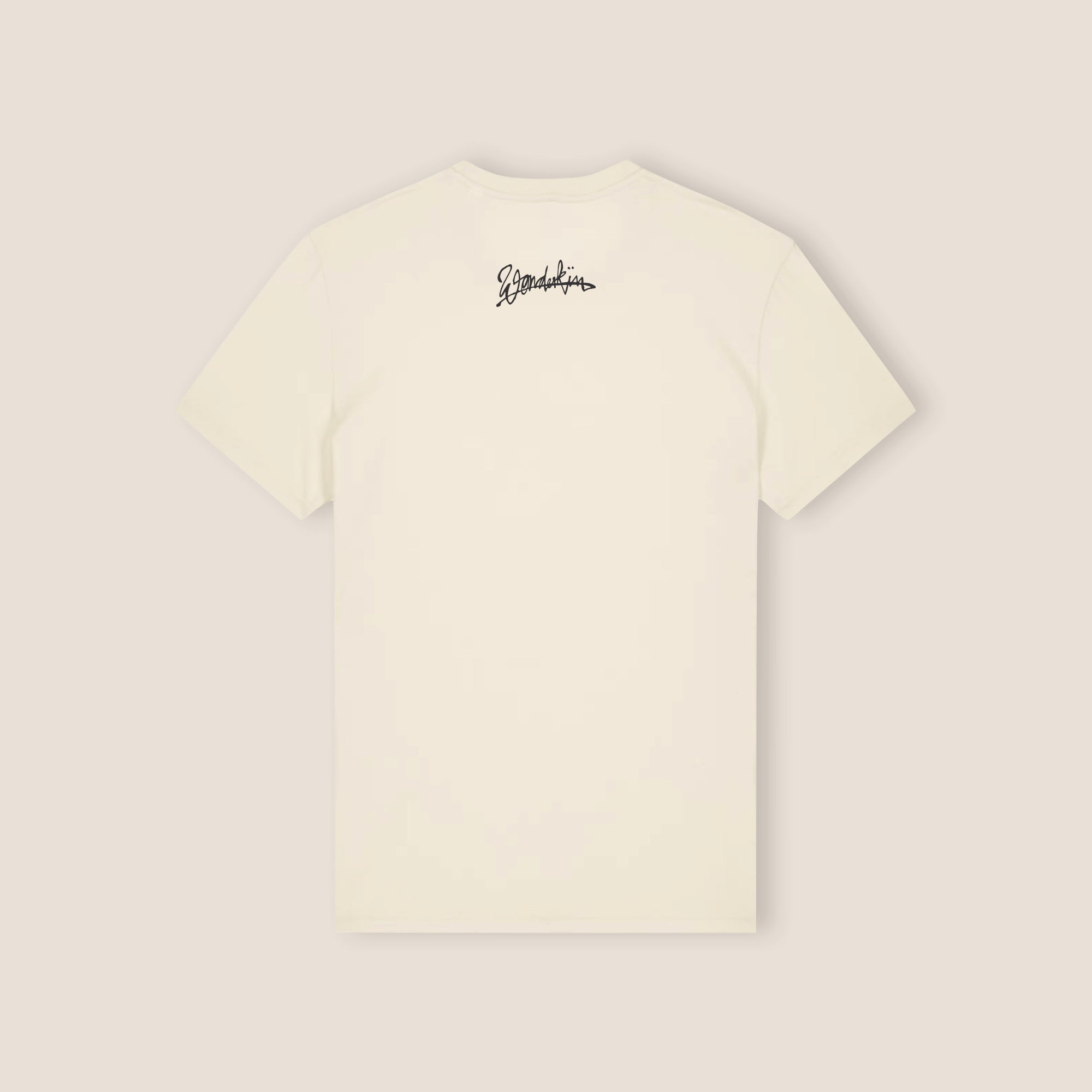 The HANDS ON TEE 155 // natural raw & black