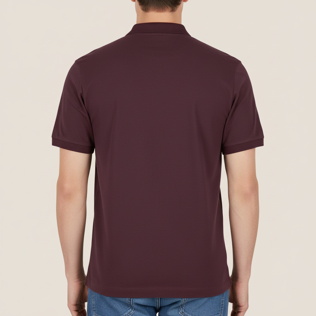 THE POWER POP POLO 240 // eggplant pink